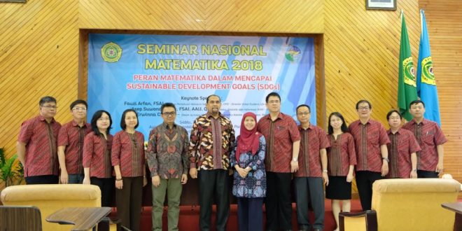 Seminar Nasional Matematika 2018