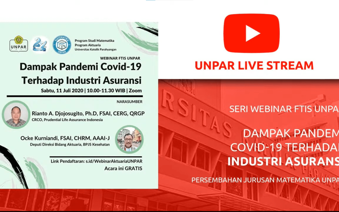 Webinar Dampak Pandemi COVID-19 terhadap Industri Asuransi