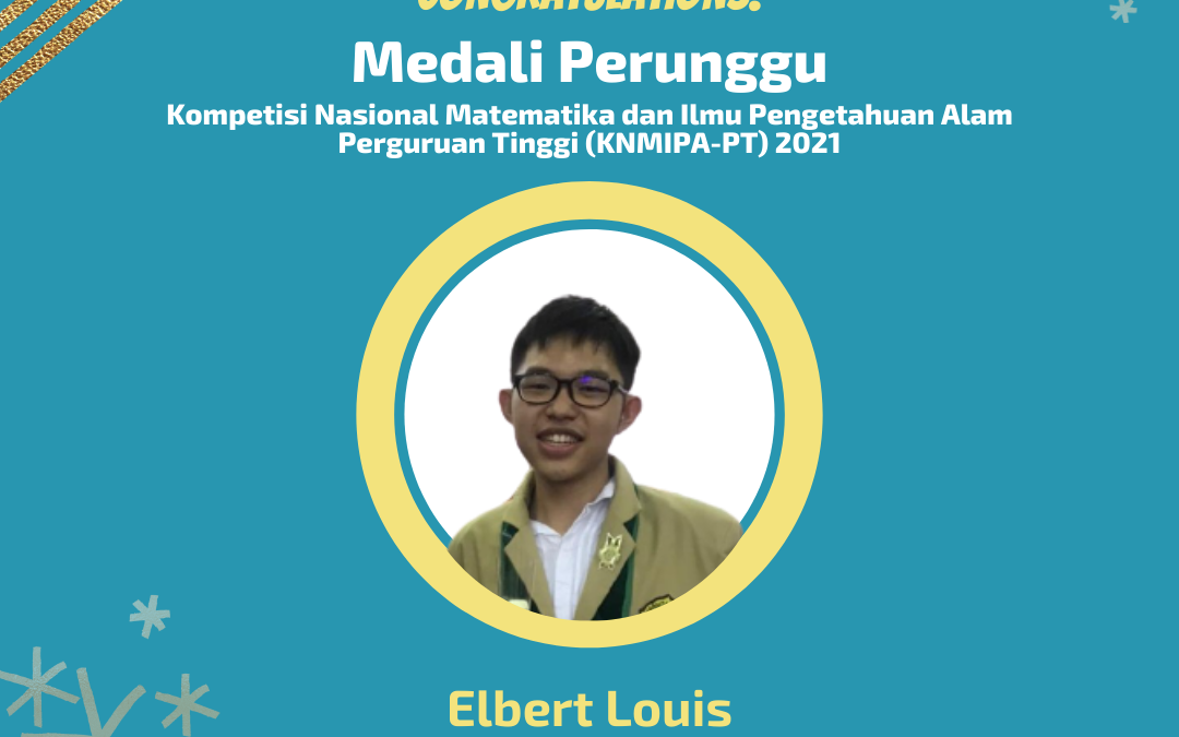 Peraih Medali Perunggu KNMIPA-PT 2021