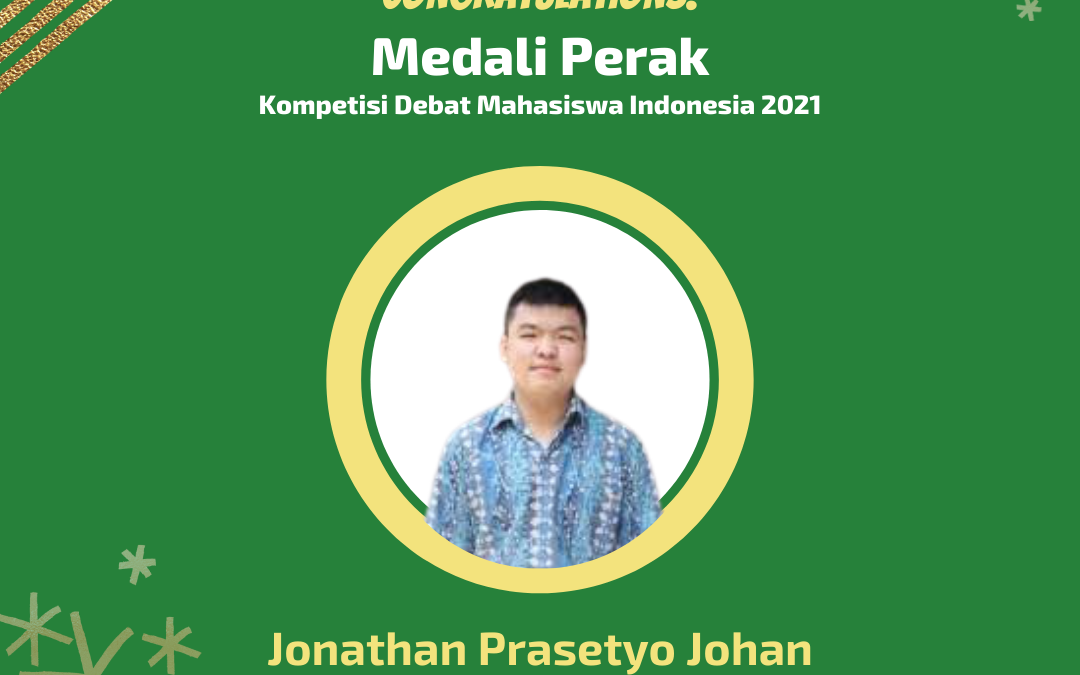 Peraih Medali Perak Kompetisi Debat Mahasiswa Indonesia 2021