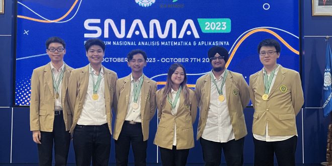 Perolehan 2 Medali Emas & 1 Medali Perak Lomba Poster & Makalah Kalkulus Kamindo